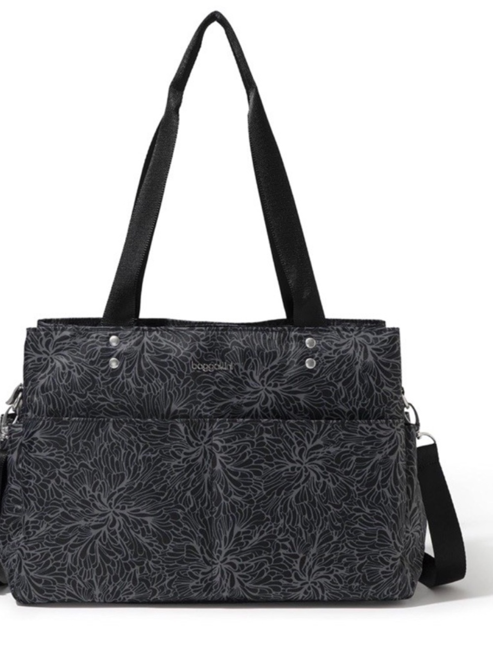 Baggallini The Only Bag XL - Multi-Compartment- Midnight Blossom NWT